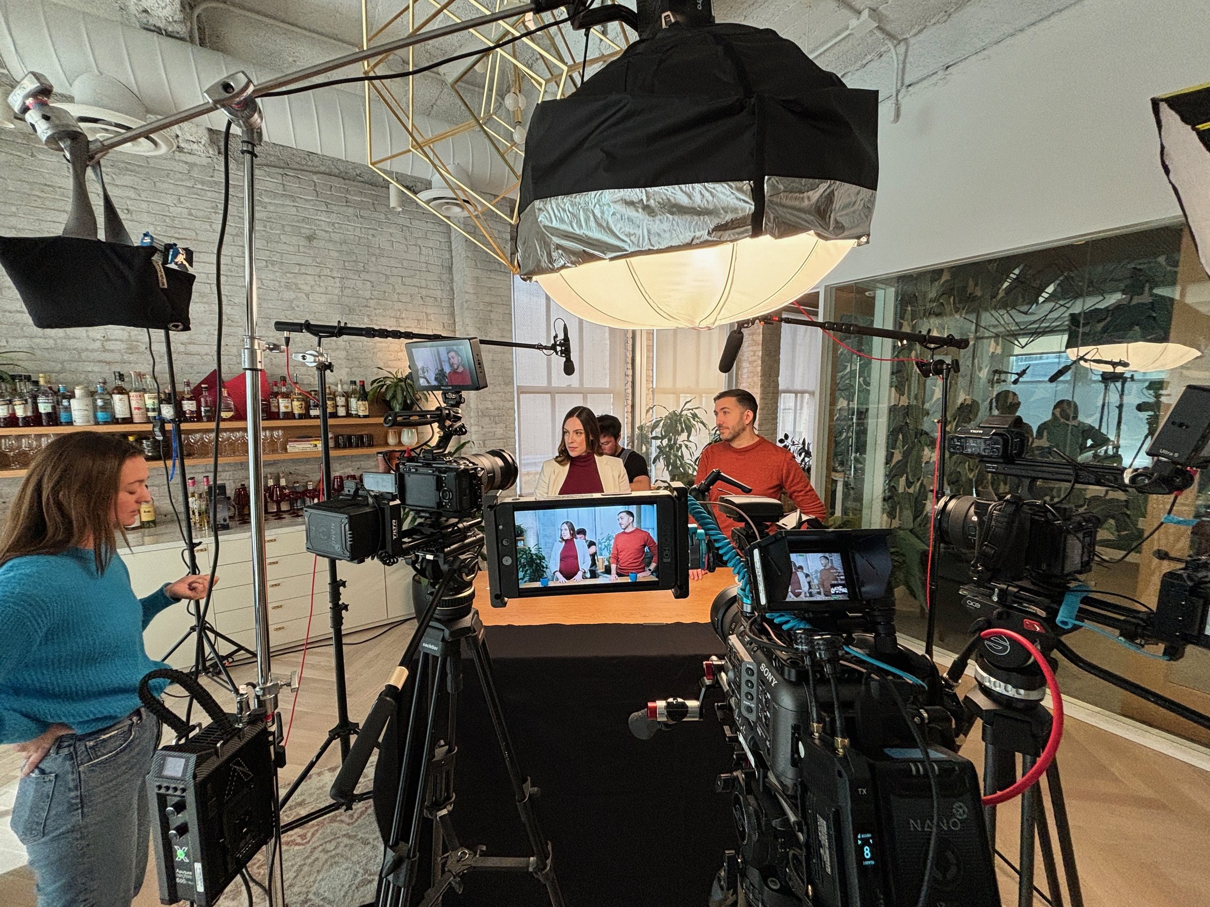 We crew up a tech shoot in SF for a NYC-based agency