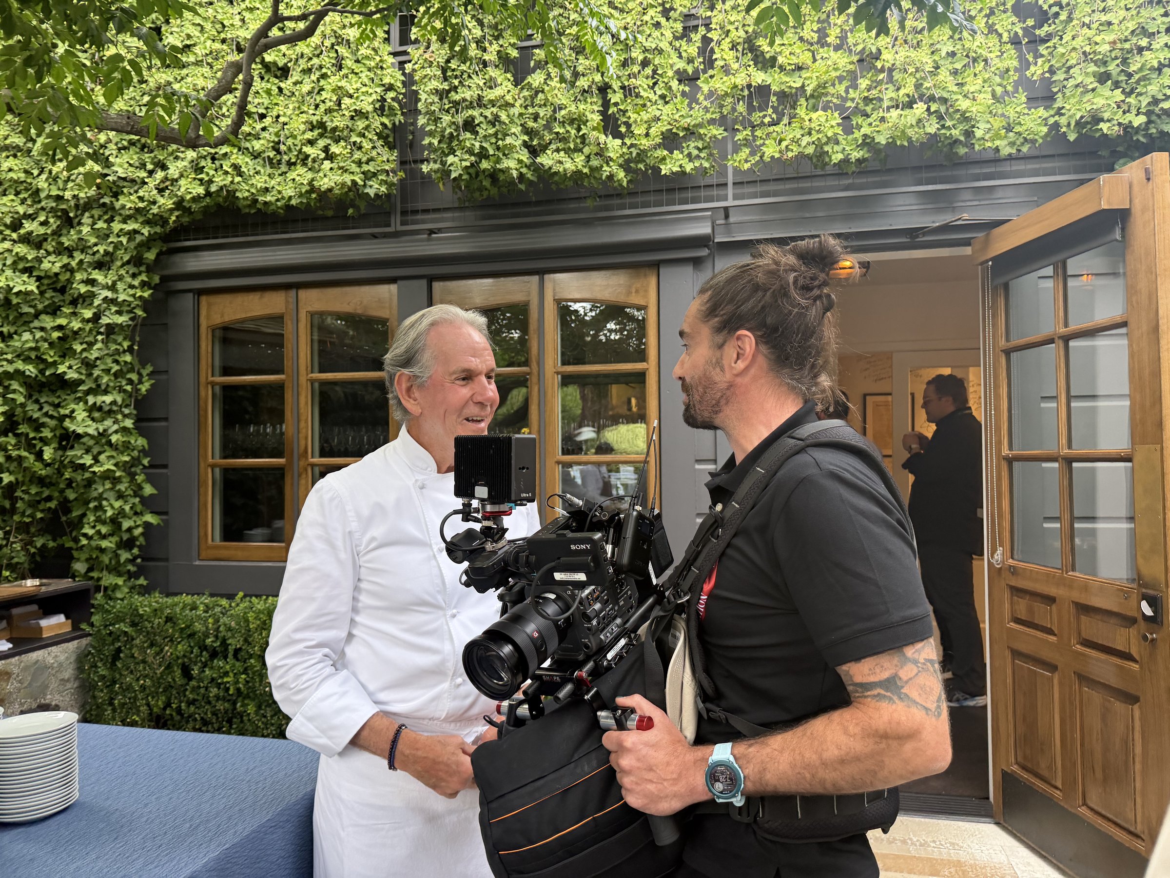 Corey DP's at The French Laundry and interviews Thomas Keller