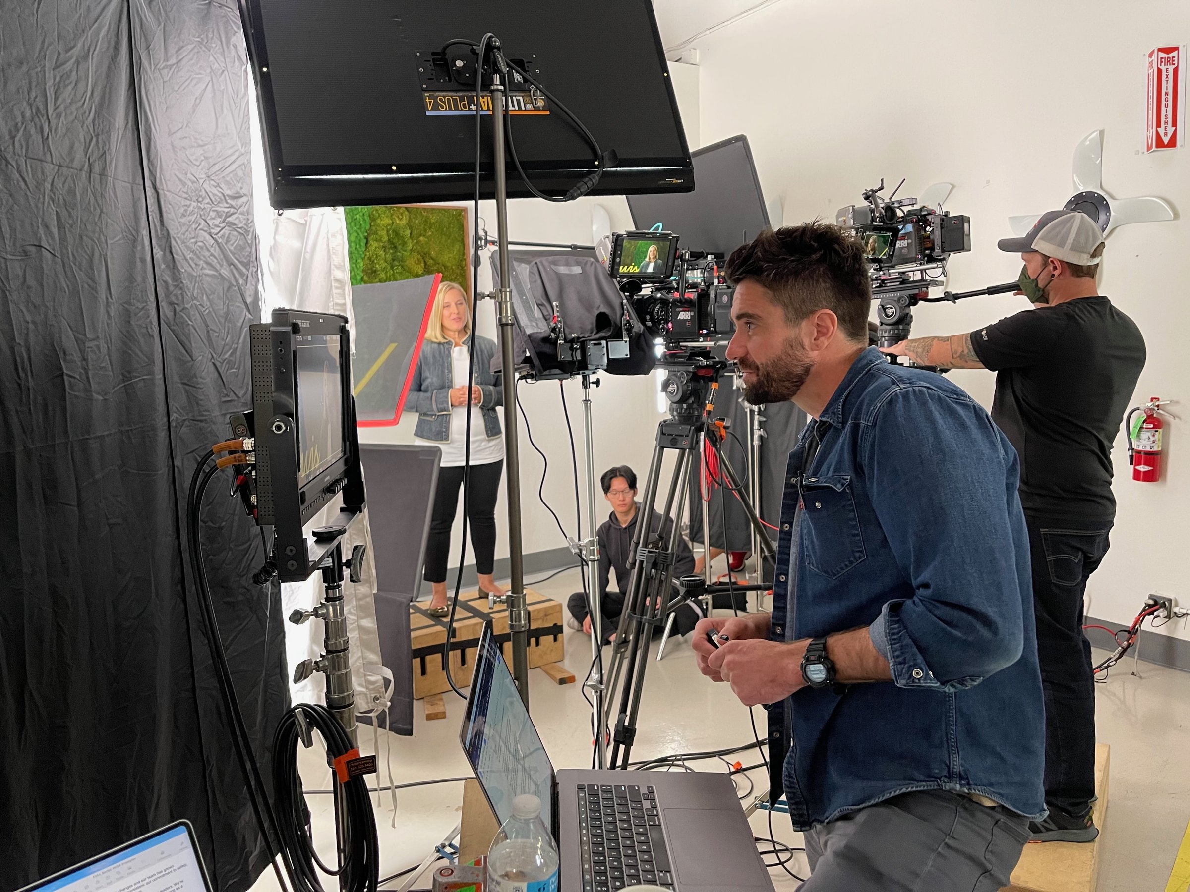 Corey directs aviation industry brand reveal
